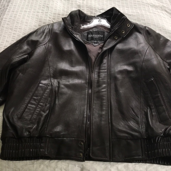 brandini leather jacket